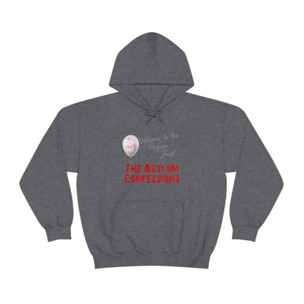 Welcome to the Asylum... Hooded Sweatshirt - Image 10