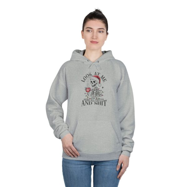 Look at Me All Christmas...Unisex EcoSmart® Pullover Hoodie Sweatshirt - Image 15