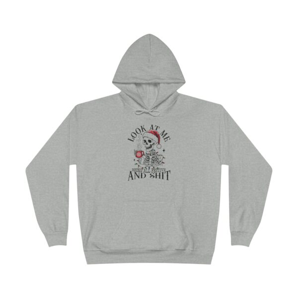 Look at Me All Christmas...Unisex EcoSmart® Pullover Hoodie Sweatshirt - Image 13