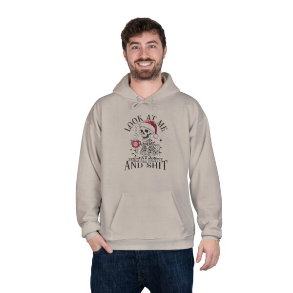 Look at Me All Christmas...Unisex EcoSmart® Pullover Hoodie Sweatshirt - Image 12