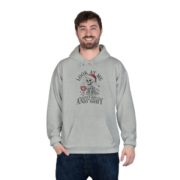 Look at Me All Christmas...Unisex EcoSmart® Pullover Hoodie Sweatshirt - Image 16