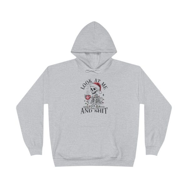 Look at Me All Christmas...Unisex EcoSmart® Pullover Hoodie Sweatshirt - Image 5