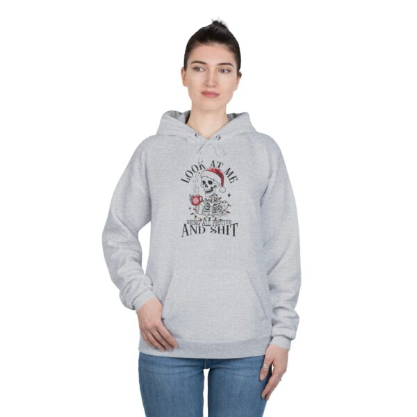 Look at Me All Christmas...Unisex EcoSmart® Pullover Hoodie Sweatshirt - Image 7