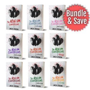 The Asylum Confessions 9 Print Book Bundle