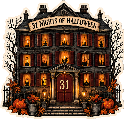 Haunted House Sticker