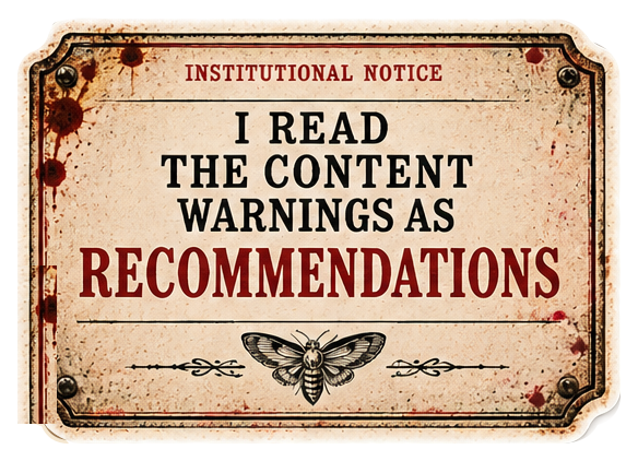 Content Warnings Recommendations Sticker